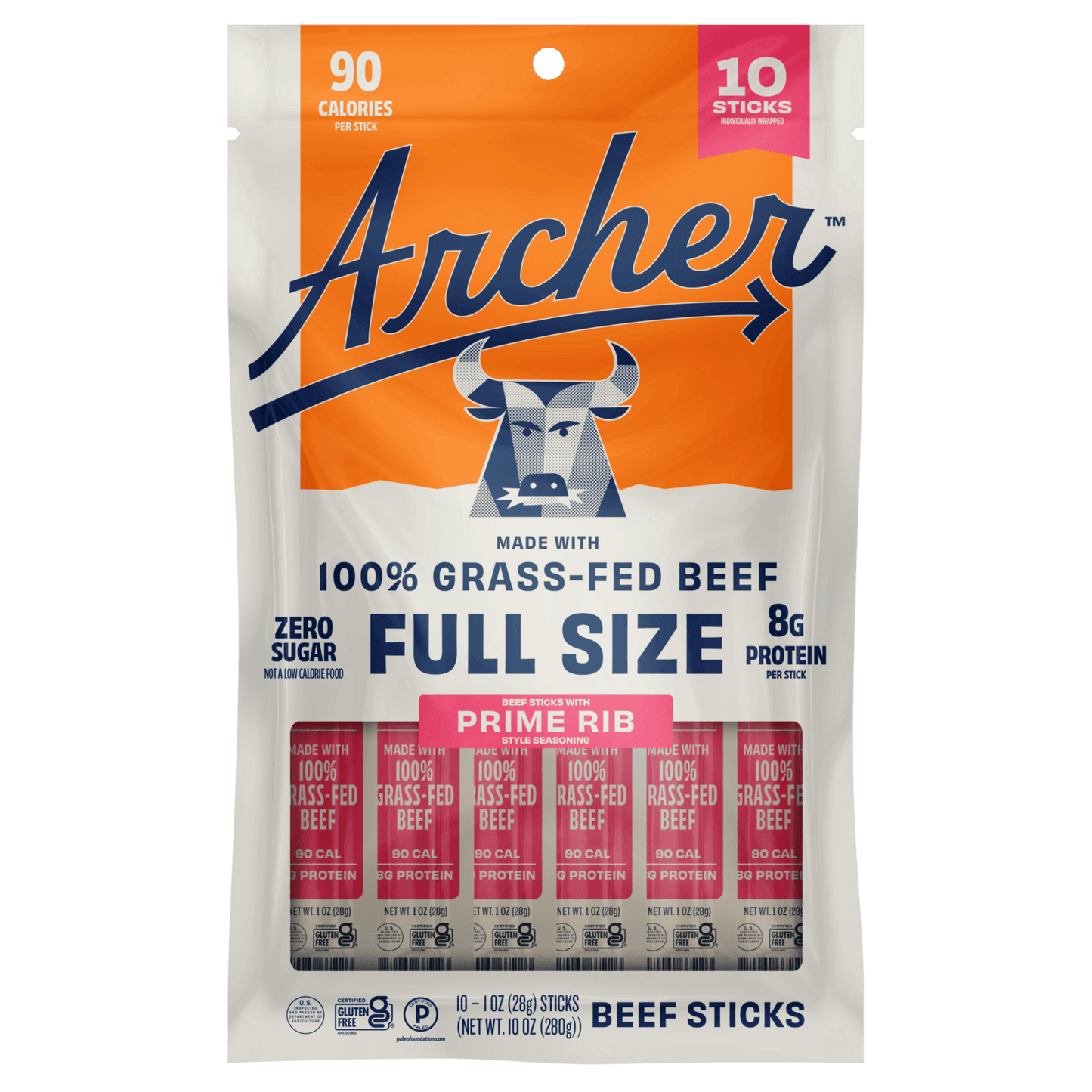 Prime Rib Style Beef Stick