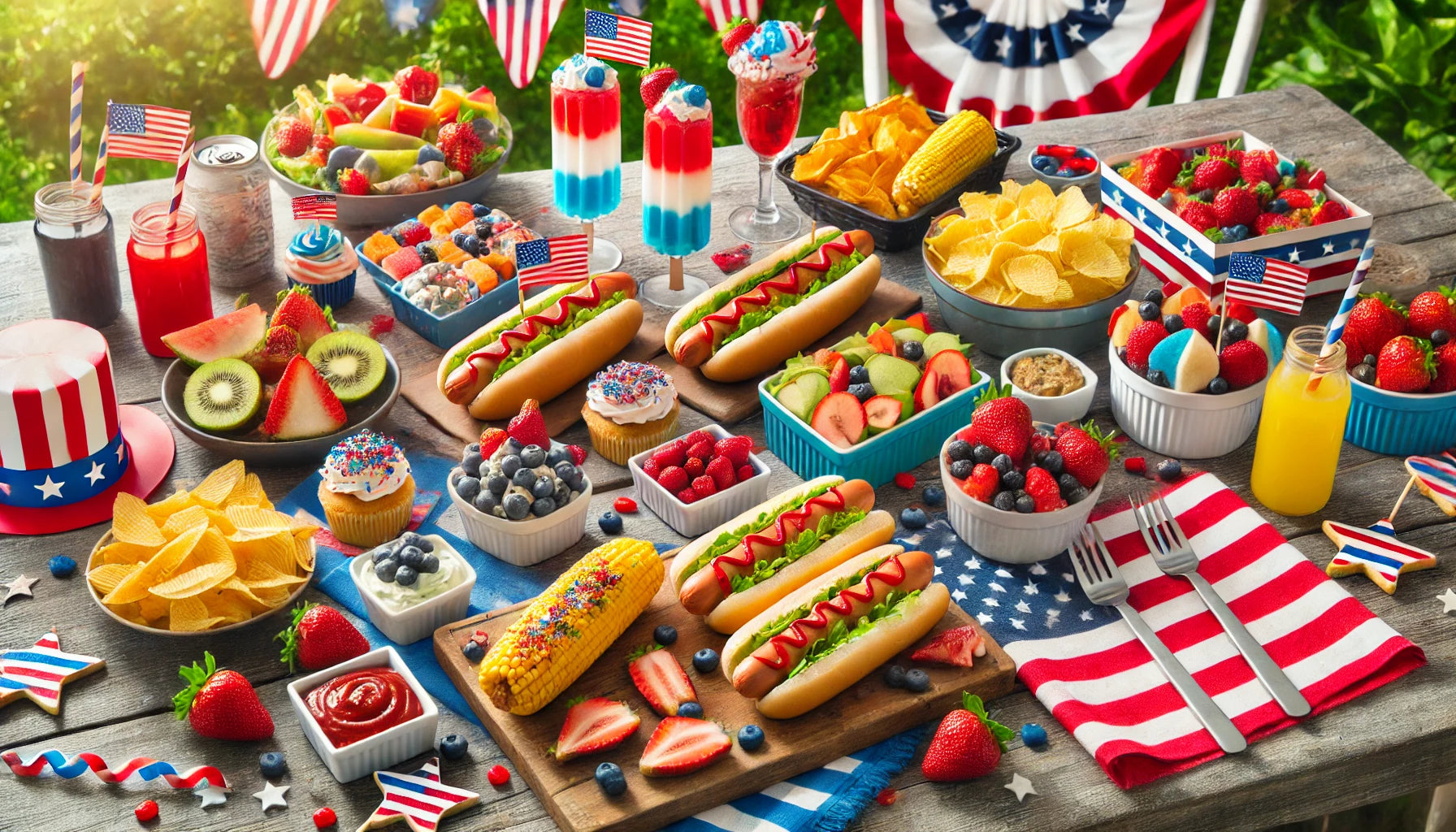 Top Snacks for July 4th Independence Day 2024