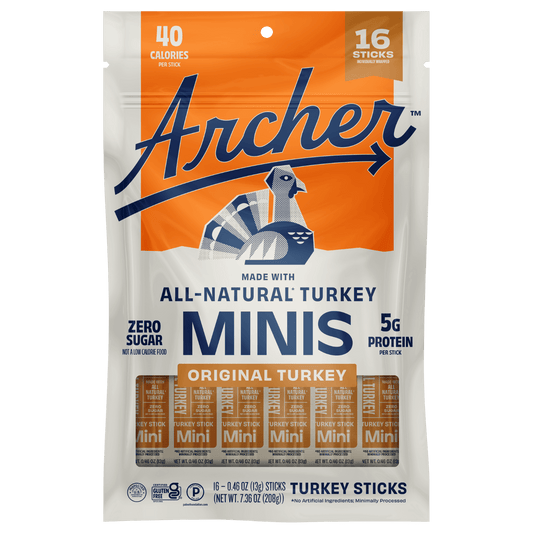 Archer Original Turkey Mini Sticks front of package