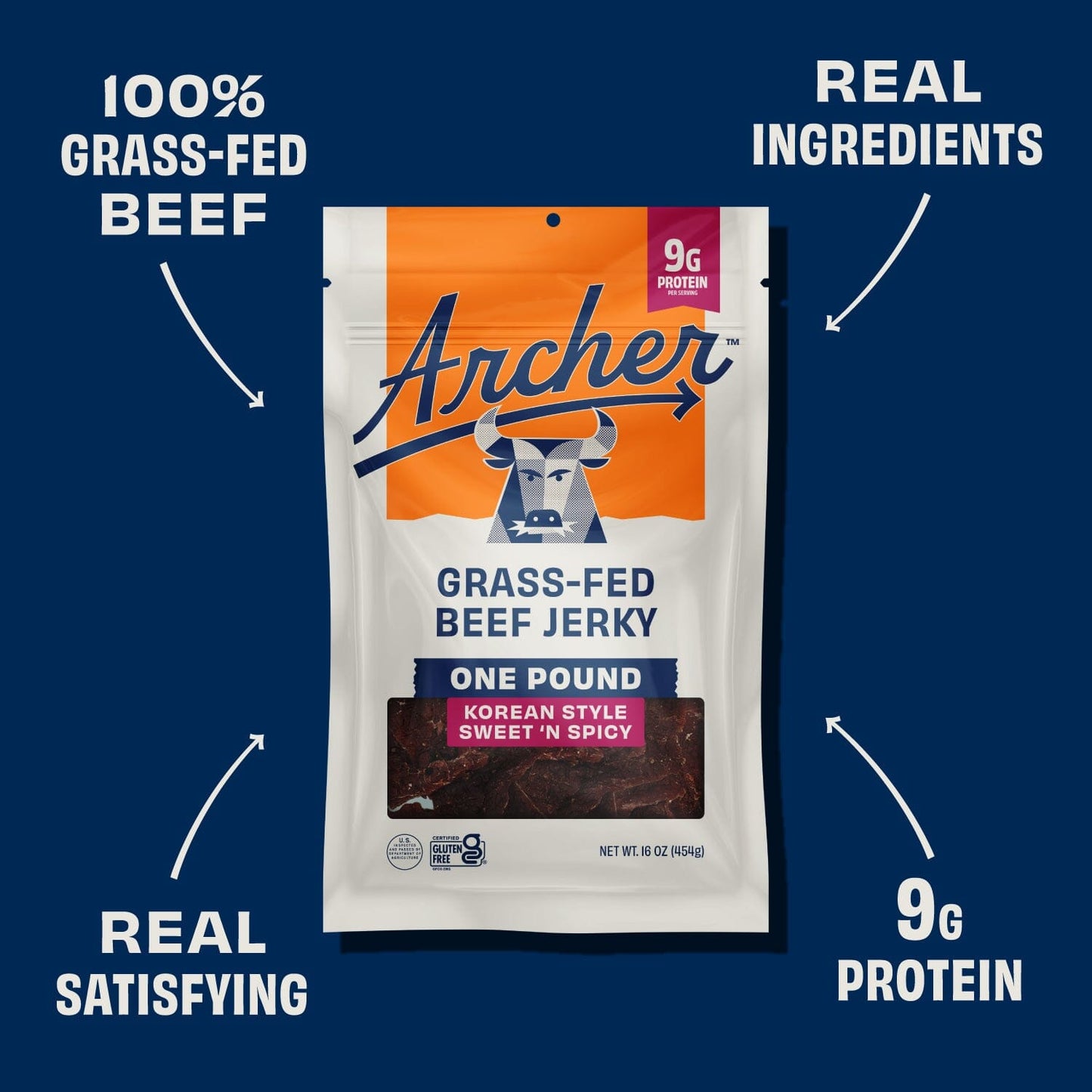 Korean Sweet 'N Spicy Beef Jerky