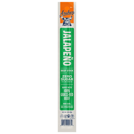 Archer Jalapeno Beef Stick front of package