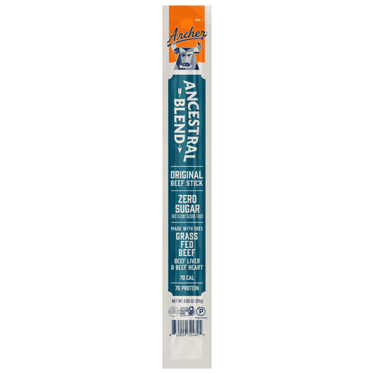 Archer 1 ounce Ancestral Beef Stick front of package