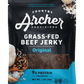 Country Archer Grass-Fed Beef Jerky Original 1 oz package, front of package