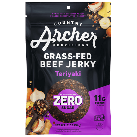 Zero Sugar Teriyaki Beef Jerky