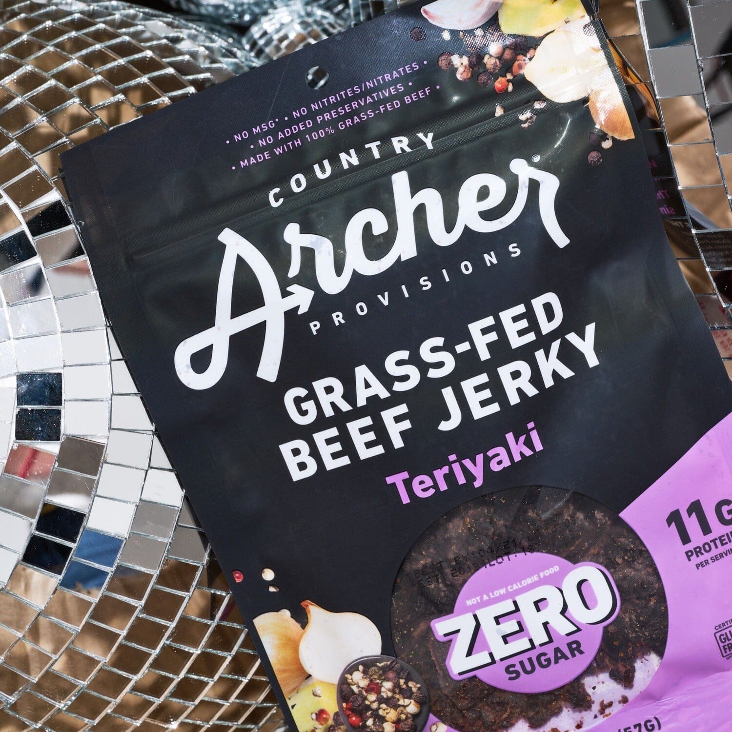 Zero Sugar Teriyaki Beef Jerky