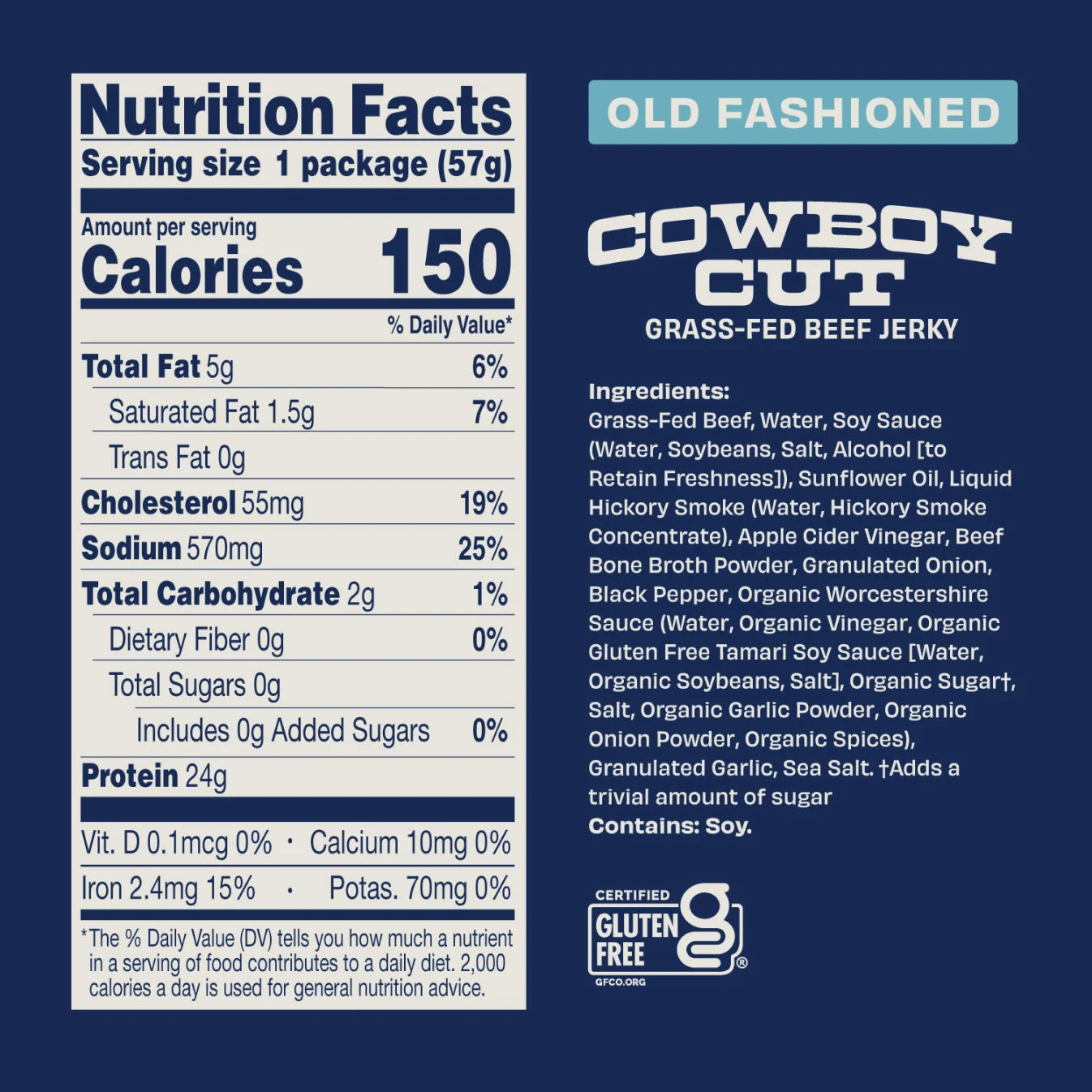 Cowboy Cut Old Fashioned Beef Jerky