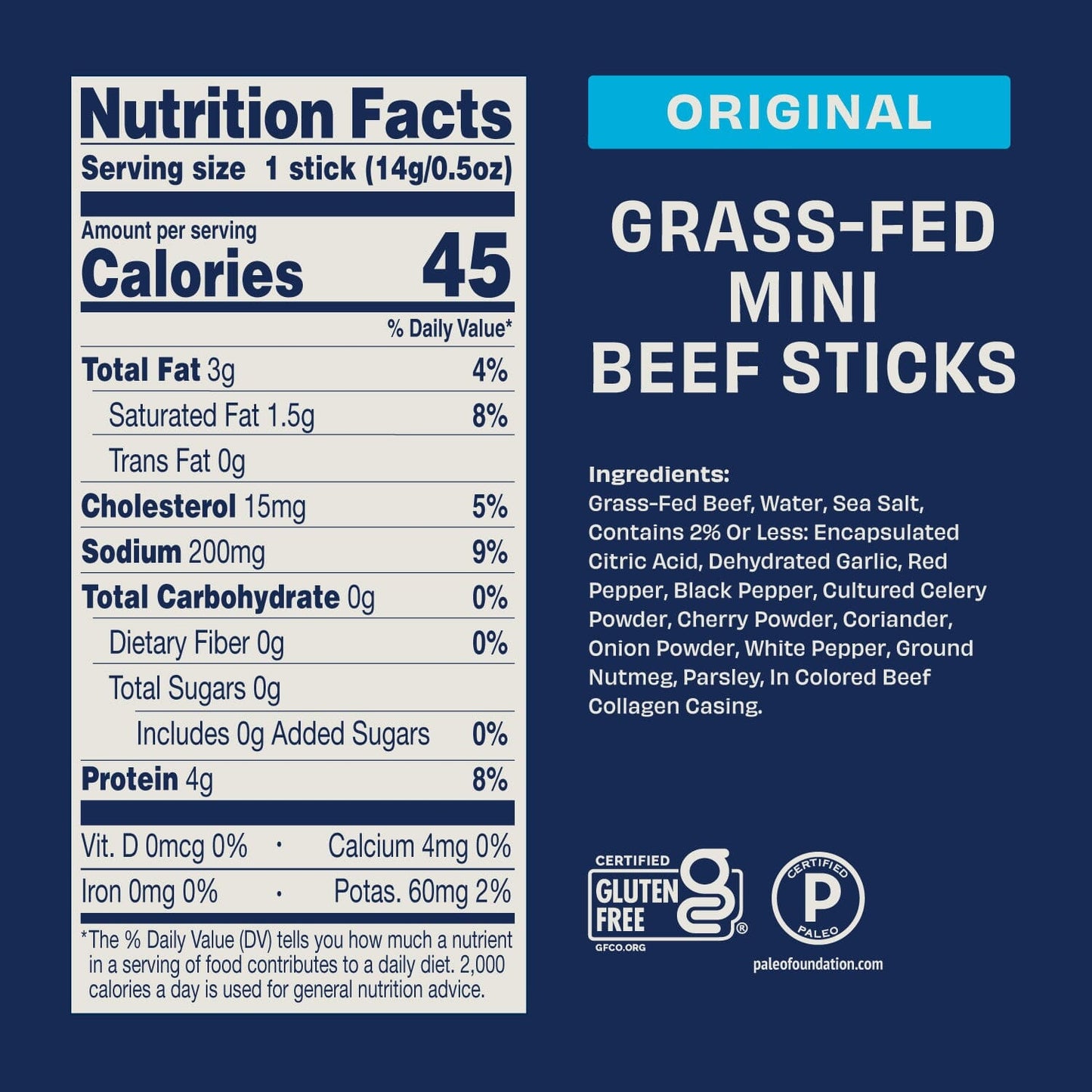 Original Beef Mini Sticks